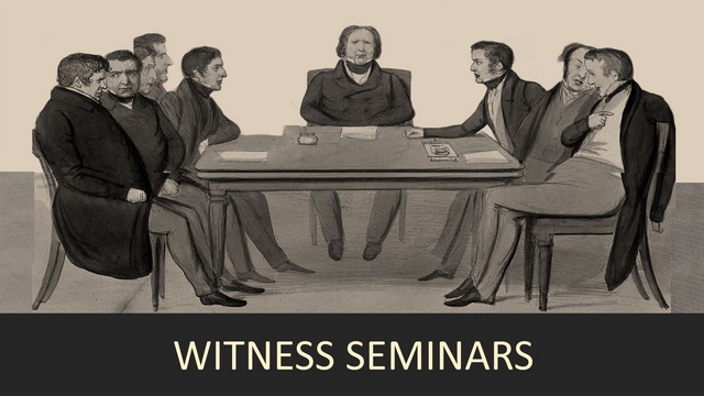 witness seminars Trefpunt MGN