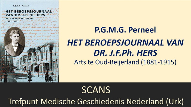 P.G.M.G. Perneel, Het beroepsjournaal van Dr. J.F.Ph. Hers (2000)